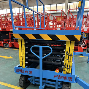 Plataforma Elevadora de Tijera Eléctrica con Certificación CE e ISO, 4M 6M 8M 10M 12M 14M, Elevador Móvil, Andamio Hidráulico, Personalizable - Product Image 5