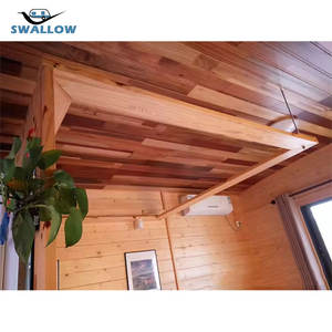 Maison <span class=keywords><strong>en</strong></span> bois prête à l'emploi Miniature Voyages <span class=keywords><strong>en</strong></span> <span class=keywords><strong>famille</strong></span> Campagne Remorque Maison mobile sur roues - Product Image 3