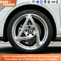 Jantes en alliage de luxe GUDE forgées sur mesure 5x114.3 5x127 5x120 pour C8 Focus ST Chevy 16-26 pouces 18x8.5 20x10