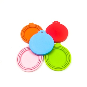 Tái Sử Dụng <span class=keywords><strong>Silicone</strong></span> Thông Minh Nắp Cho Thức Ăn Vật Nuôi Pe Nhựa Tin <span class=keywords><strong>Cap</strong></span> Bìa Cho Chó Và Mèo Lưu Trữ - Product Image 5