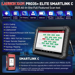 New Arrival LAUNCH X-431 PRO3S+ SmartLink HD 24v Heavy Duty Truck Diagnostic Obd2 <b>Scanner</b> Tool - Product Image 2