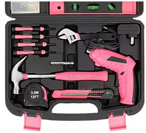 <strong>Multi</strong> <strong>Function</strong> Hardware <strong>Tool</strong> <strong>Set</strong> with 3.6V Electric Screwdriver 112 Pieces - Product Image 2