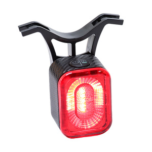 <b>Bicycle</b> Smart Brake Sensor Taillight 300 Lumen LED USB-C Charging Waterproof IPX6 Mountain Road Bike Night Riding <b>Light</b> - Product Image 1