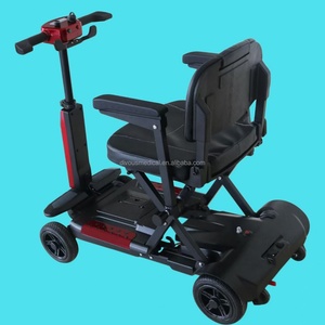 Light Weight 24KG Electric Folding Mobility Scooter 180W 4 Wheel Lithium Battery Elderly <b>Walker</b> Chinese Electric Cars Adults - Product Image 2