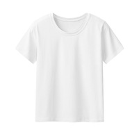 Gratis Monster Groothandel Lage Prijs 150G 60% Katoen 40% Polyester Blanco T-shirt Logo Custom Digital Printing Plain Mens tshirt