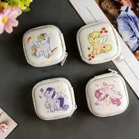 Kotak Penyimpanan Bertema Kartun KIKI-533 Headphone Berkabel 3.5mm Tahan Air IPX-2 Bahan ABS/TPE Panjang 1.2m Warna Sesuai Pesanan