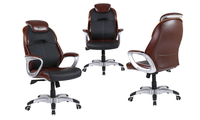 Chaise de jeu professionnelle en cuir PU, pivotante et ergonomique, pour gamer et bureau de direction, vente en gros, produit phare