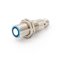 Sensor Ultrasonik KRONZ U18 Output Analog 4-20mA Jangkauan Deteksi 50-500mm IP67 Layar LED Sensor Jarak Tahan Air Industri