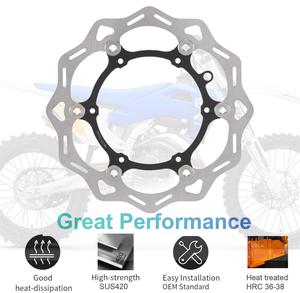 Nouvelles pièces de Motocross 260mm disque de frein de moto flottant avant pour <span class=keywords><strong>husqvarna</strong></span> FE 450 350 501 <span class=keywords><strong>TE</strong></span> 300 TC <span class=keywords><strong>125</strong></span> 250 FC FX 2014-2025 - Product Image 3