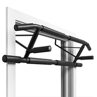 Barra de dominadas para montar en la pared para ejercicio en casa, barra de dominadas para gimnasio con agarre ergonómico, marco de dominadas multiángulo para fitness