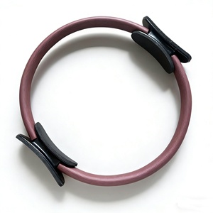 Ensemble Pilates Marron Durable 6 Pièces : Ballon PVC, Anneau de <span class=keywords><strong>Yoga</strong></span>, Lestes Cheville en Silicone, Bandes de Résistance Élastiques, Logo Personnalisé, Pour la Maison - Product Image 5