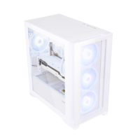 Casing SAMA sisi ganda tempered glass, casing pendingin cair pc gaming efek ARGB mendukung 240