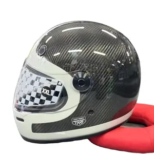Accesorios de motocicleta Casco integral de cara abierta Casco de seguridad para motocicleta con DOT