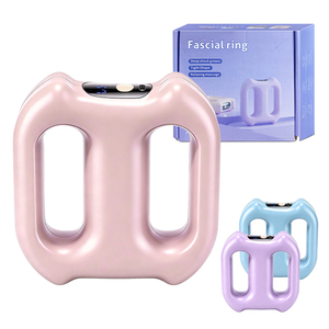 Masajeador de fascia portátil de mano con múltiples modos, mini pistola de masaje de fascia con vibración de doble anillo, instrumento de liberación miofascial - Product Image 1