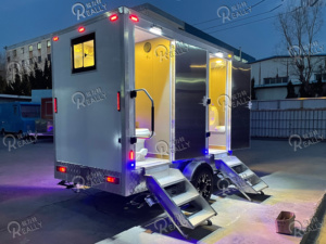 ห้องน้ำกลางแจ้ง<span class=keywords><strong>4</strong></span>ห้องสุขาแบบพกพาที่ทันสมัยพร้อมพอร์ตฝักบัวห้องน้ำกลางแจ้ง - Product Image 4