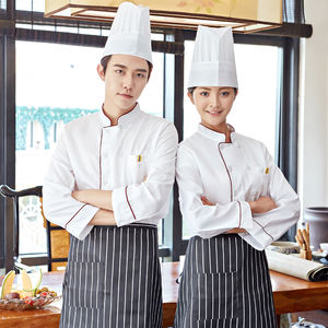 <span class=keywords><strong>Ropa</strong></span> DE TRABAJO DE Grand Hotel Cook para restaurante chino, <span class=keywords><strong>ropa</strong></span> de verano de manga larga para catering, <span class=keywords><strong>ropa</strong></span> de cocina, uniformes más baratos - Product Image 3