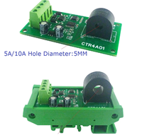 Module de compteur de courant analogique AC DC 5V 12V 5A/10A/20A avec transformateur RS485 MODBUS RTU, ampèremètre et wattmètre