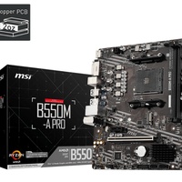 Motherboard Desktop Murah Laris Baru B550M-A PRO AMD AM4 Socket Dual Channel DDR5 256GB SATA MATX Gen3 PCI-E 9200Mt/s