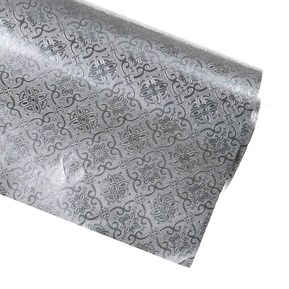Индивидуальная Золотая или серебряная алюминиевая фольга + бумага/ПЭТ алюминиевая пленка + бумага для упаковки тортов.