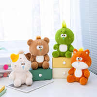 Jouets en peluche personnalisés mixtes de 8 pouces, animaux en peluche, jouets de dessin animé et d'anime pour enfants, pour machine à griffes