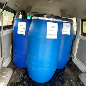 Suministro Directo de Fábrica, Lauril Éter Sulfato de Sodio (SLES), Materia Prima Química para Detergentes, SLES 70% - Product Image 1