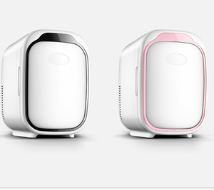 Mini Tủ Lạnh 8 Có Thể/6 Lít Nhỏ Tủ Lạnh 110VAC/12V DC Xách Tay Nhiệt Lạnh Và Ấm Hơn Tủ Đông Skincare Bàn - Product Image 6