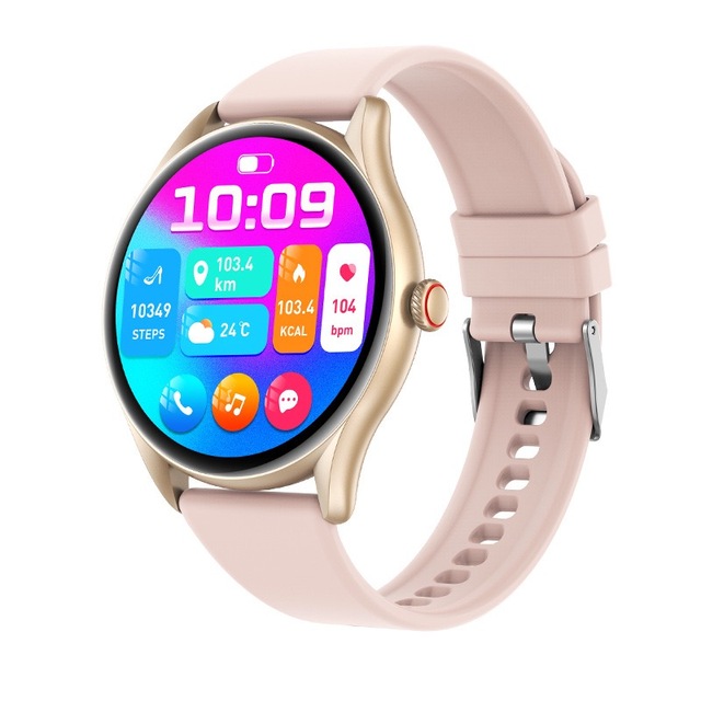 M19pro Reloj Inteligente BT Call Message Reminder 1.43inch AMOLED Temperature Heart Rate Monitor Fitness Sports Smartwatch