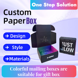 Cajas corrugadas duraderas personalizadas de gama alta Premium Deluxe cartón cosmético joyería regalo embalaje Premium Matt laminación - Product Image 4