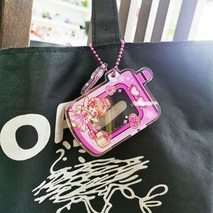 Custom Popular Liquid <b>Flash</b> Clear Charm Anime Shaker Keychain Custom Quicksand Acrylic Keychain - Product Image 6