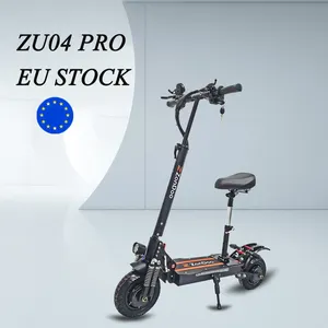 ZonDoo电动滑板车双电机2400w可折叠欧盟仓库库存工厂价格下降运输污垢滑板车