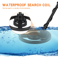 Détecteur de métaux Chercheur d'or professionnel MD-5090 Chasseur de trésors Pinpointer Détecteur d'or souterrain Recherche de haute précision