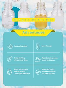 Polydimethylsiloxane nhũ tương defoamer chống bọt đại lý cho ngành công nghiệp thực phẩm và đồ uống dầu Sữa - Product Image 2