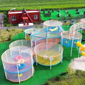 Ropecube: Malla <span class=keywords><strong>de</strong></span> Cuerdas para Juego Diverso, Trampolín, Matriz <span class=keywords><strong>de</strong></span> Obstáculos, Parque Infantil Estándar Llave en Mano, Equipo <span class=keywords><strong>de</strong></span> Juego Interior - Product Image 6