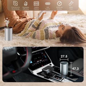 Waterless Essential <b>Oil</b> <b>Diffuser</b> Battery Super Usb Quiet Operated Car Portable Wireless Fragrance <b>Oil</b> <b>Diffuser</b> - Product Image 6