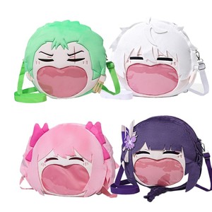 Colección Puella <span class=keywords><strong>Magi</strong></span> Madoka Magica Detective Conan Blue Lock Cosplay Kawaii felpa mochila Itabag estudiantes Anime felpa bolsa - Product Image 1