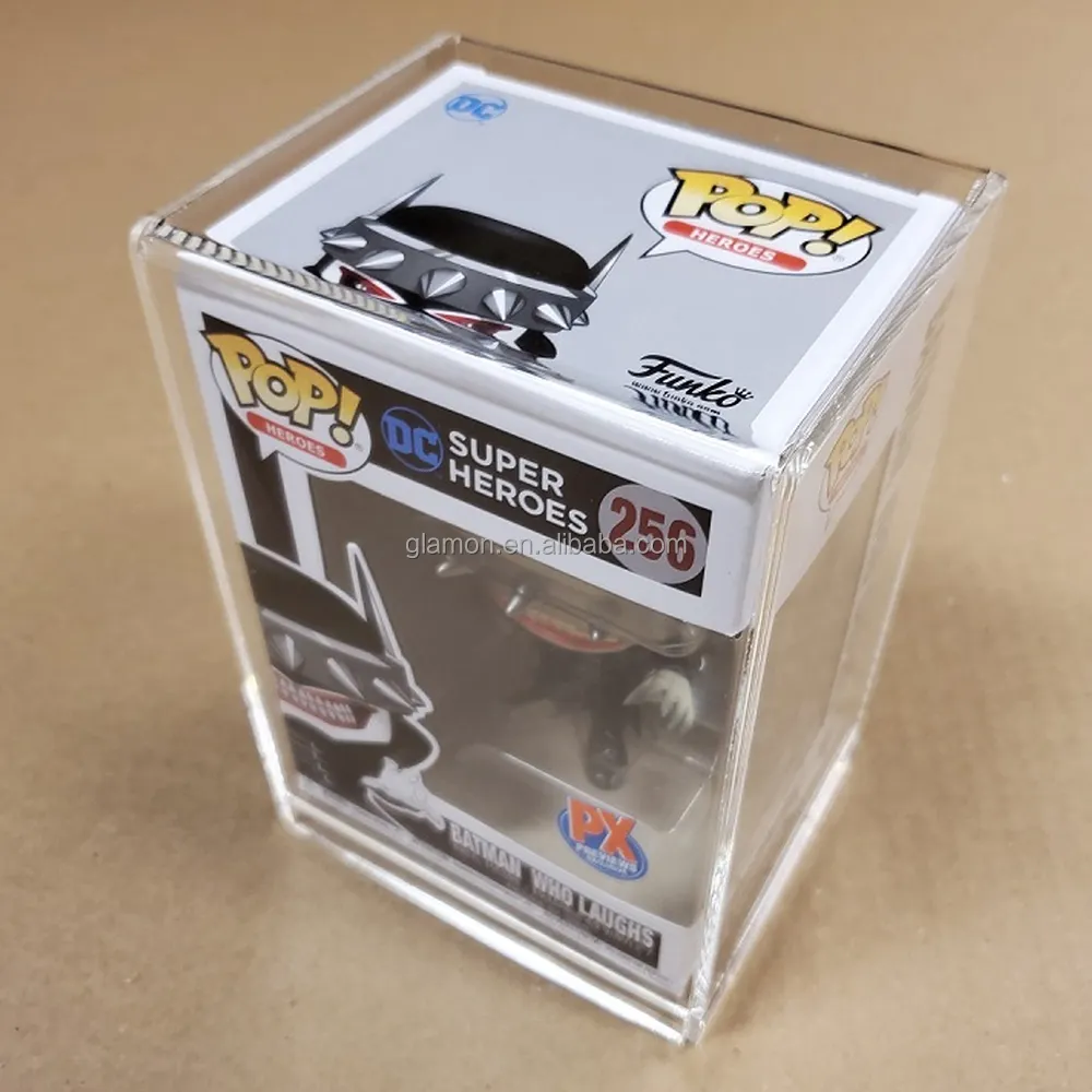 Vetrina in acrilico trasparente per esclusive figure in vinile da collezione Funko cases