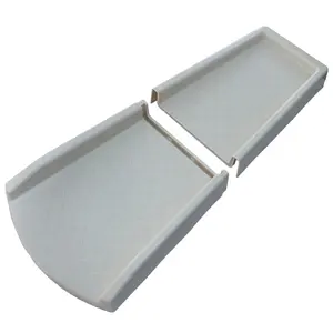 24 "Plastic Vinyl Gutter Fabricage Voor Koop Plastic Splash Blokken