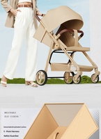 Poussette Bébé de Haute Qualité Facilement Pliable, Poussette Bébé Compacte, Landau Bébé Économique 6-36 Mois, Légère, Vente en Gros