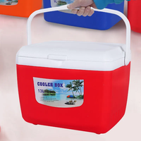 Glacière Isotherme Portable pour Camping et Pique-nique, pour Bouteilles de Bière et Aliments, en Plastique Rotomoulé PE, Motif Dessin Animé