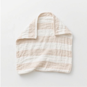 Productos OEM para bebés, manta a rayas <span class=keywords><strong>de</strong></span> algodón orgánico, manta transpirable para recién nacidos, ropa <span class=keywords><strong>de</strong></span> cama para bebés y niñas - Product Image 1