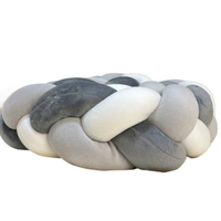 Coussin d'hiver en peluche épaisse à fibres longues pour chien et chat avec matelas pour sommeil profond, lavable