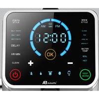 Cafetera de Goteo Anbolife de 2.0L con Panel Táctil IMD, 4 Estilos de Preparación, Compatible con Cápsulas K-Cup, 1450W, OEM ODM
