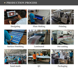 Caja de Cartón para Envíos de Comercio Electrónico con Impresión Personalizada WALKIN, Embalaje para Cosméticos, Maquillaje, Regalos de Lujo - Product Image 5