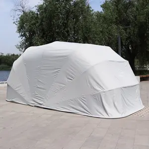 Auto Zonnescherm Gevouwen Draagbare Carport Bescherming Winddicht Paraplu Zonneplek Auto Tent Luifel