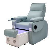 Sillón de Pedicura Moderno de Lujo 2026 con Sistema de Chorro sin Tuberías e Iluminación LED - Sofá Ergonómico para Spa de Pies para Salón de Uñas y Centro Médico