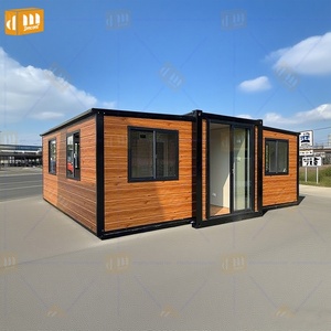 Casa Contenedor Expandible Creativa de 20 pies/40 pies, Casas Prefabricadas con Diseño Plegable, Casas Móviles para Villas de Lujo, Oficina en Contenedor - Product Image 3