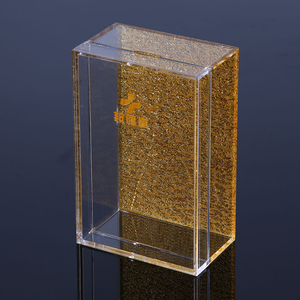 Bán Buôn Custom Made Giá Rẻ Rõ Ràng Trắng Lớn Nhỏ <span class=keywords><strong>Plexiglass</strong></span> Bao Bì Hộp Hình Chữ Nhật Vuông Acrylic - Product Image 3