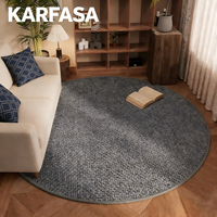 Tapis en lin moderne, luxe léger, haut de gamme, pour salon, canapé, table basse, chambre à coucher, chat
