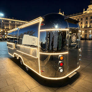 Cuisine mobile professionnelle en acier inoxydable, remorque de barbecue pour l'extérieur - Product Image 2