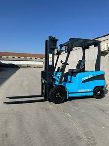 מלגזה חשמלי ארבעה גלגלים 1 טון 1.5 טון 2 מחסן טיפול מוגבהת מלגזה סוללה מוגבהת - Product Image 6